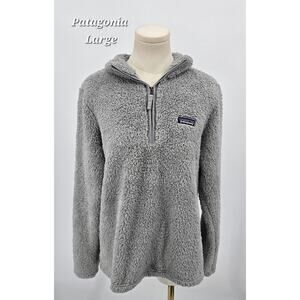 Patagonia Women’s Los Gatos 1/4-Zip Fleece Pullover – Gray – Size Large